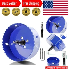 3 3/4 Inch Hole Cutter - Bi-Metal Design, Perfect for Diverse Materials