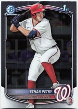 2025 Bowman Draft #BDC-151 Ethan Petry Chrome