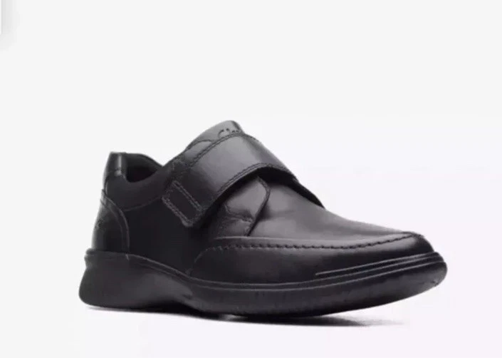 Clarks Donaway Strap Men's Black Leather Shoes UK size 6 G EU 39.5
Opens in a new window or tab