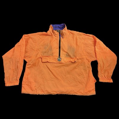 Vintage 80s Daze 2 Come Neon Windbreaker Size XL