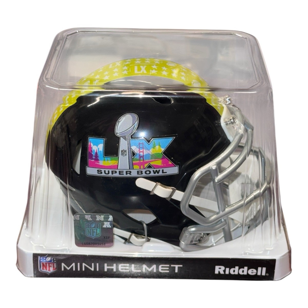 SUPER BOWL 60 LX RIDDELL SPEED FOOTBALL MINI HELMET SEATTLE