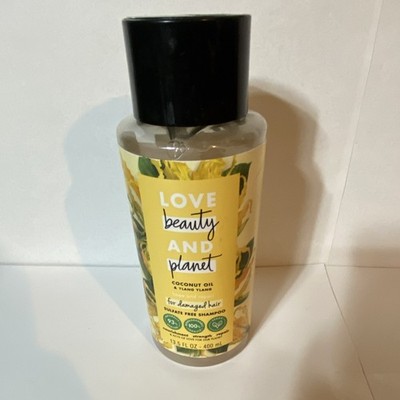 Love Beauty and Planet Coconut Oil Ylang Ylang Shampoo Sulfate-Free Damaged 13. 