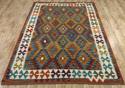 Teppich KELIM ORIGINAL Farbe: Multi; Größe: 180x250 cm | Handgearbeitet