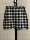 Becky Thatcher- Catholic School Girl Plaid Skirt Size 20 Teen Black/White