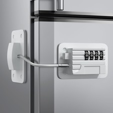 Ougourim Refrigerator Lock - Upgraded Combination Lock for Upright Freezer, C...