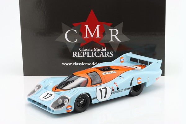 Porsche 917 Lh #17 24H Lemans 1971 Siffert, Bell 1:12 Cmr-image