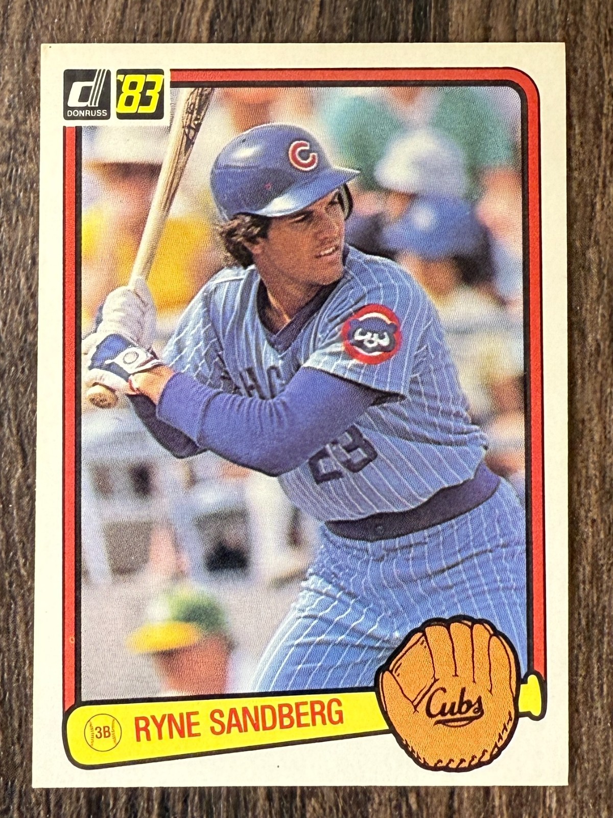 1983 Donruss MLB Baseball RC Rookie Card #277 - Ryne Sandberg Chicago Cubs