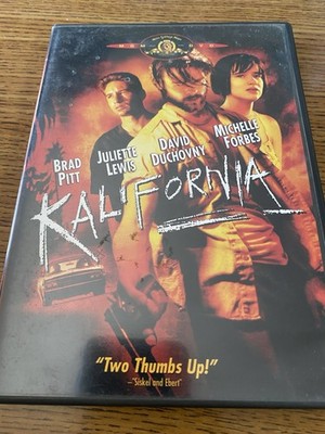 KALIFORNIA - (DVD, 1993) - Brad Pitt, Juliette Lewis