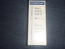 Staedtler 528 55 Eraser Refills Package of 10
