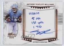 2019 Leaf Trinity Auto Inscriptions Anthony Ratliff-Williams #A-ARW Auto 1u6