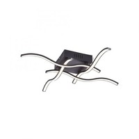 Led Deckenlampe Metall B: 55 Cm Schwarz WarmweißEs Licht 3000 K Deckenleuchte
