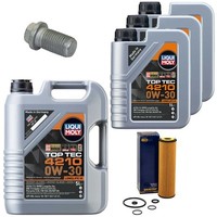 MotoröL Filter Set Top Tec 4210 0W-30 8 Liter + Schraube FüR Mercedes Sprinter