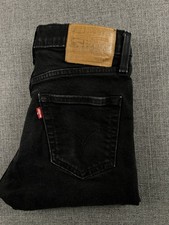 Levi s Premium 511 Big E Slim Fit Men's Black Jeans W28/30L 04511-4969