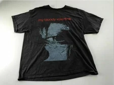 My Bloody Valentine Vintage 1992 Tour Reprint Black Men T-shirt
