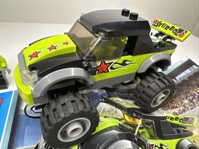 Lego City 60055 Monster Truck Complete With Manual Mini Figure Stickers