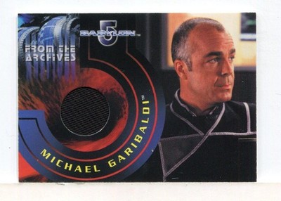 Babylon 5 Complete Michael Garibaldi Costume Card C4 Rittenhouse 2002