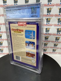 Chip n Dale Rescue Rangers Disney's Capcom CIB VGA WATA CGC PSA Nintendo NES