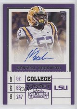 2017 Panini Contenders Draft Picks College Ticket Kendell Beckwith Auto 16cj