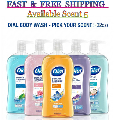 Dial Body Wash, Pamper & Indulge  32 Fl Oz ( Choose   Scent )