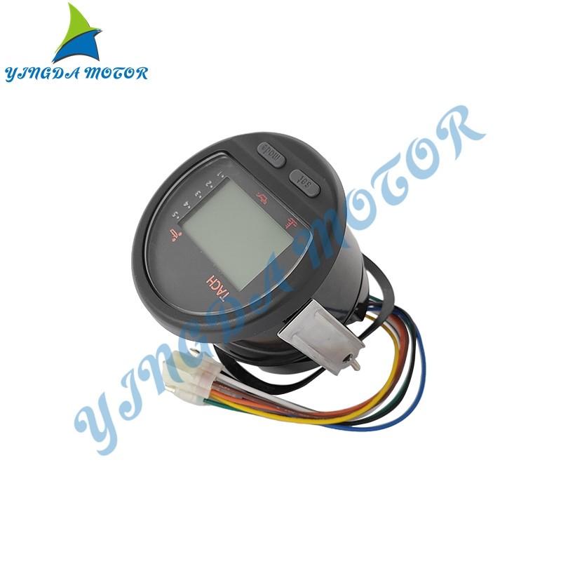 Digital Multi-Function Gauge Tachometer For Yamaha Outboard - Model 6Y5-8350T-20-00