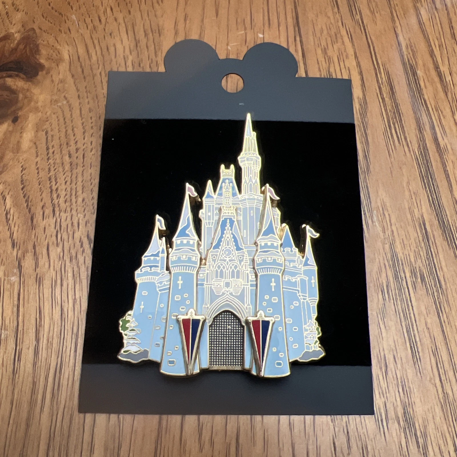 Disney 2003 WDW Cast Exclusive Jumbo 3D Castle Pin Disneyland Tokyo