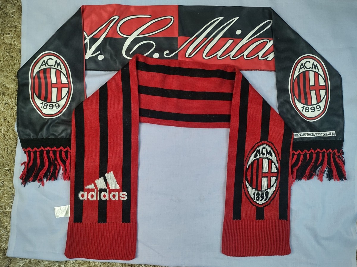 Écharpe De Supporter AC Milan - FOULARD DE FOOTBALL
