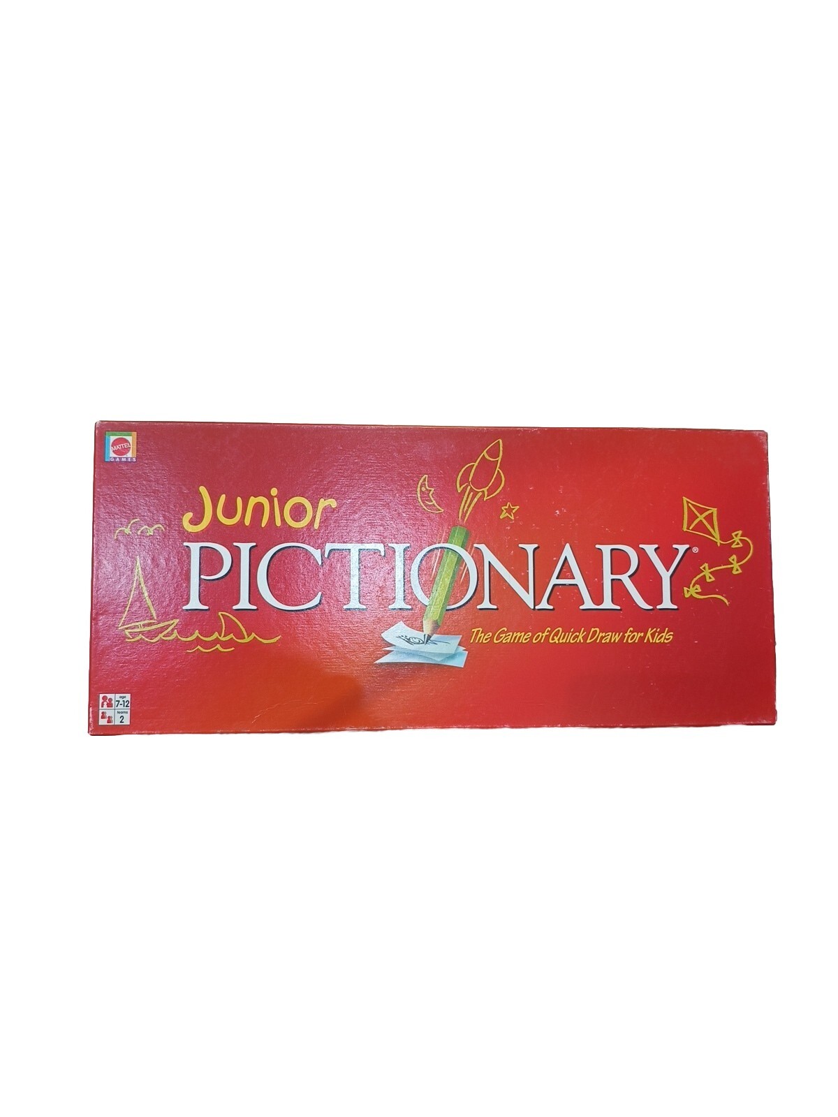 Junior Pictionary The Game of Quick Draw for Kids L Vintage  ~ Free UK Postage