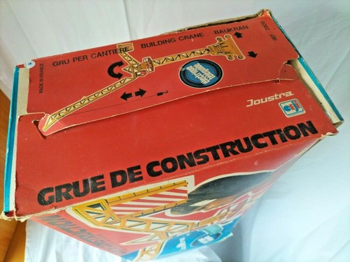 vintage JOUSTRA construction crane in box box - Picture 4 of 10