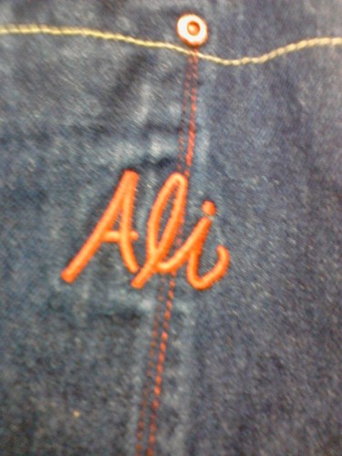 Vintage Muhammad Ali Signature Platinum Fubu Jean Denim XXL Jacket - Picture 3 of 7