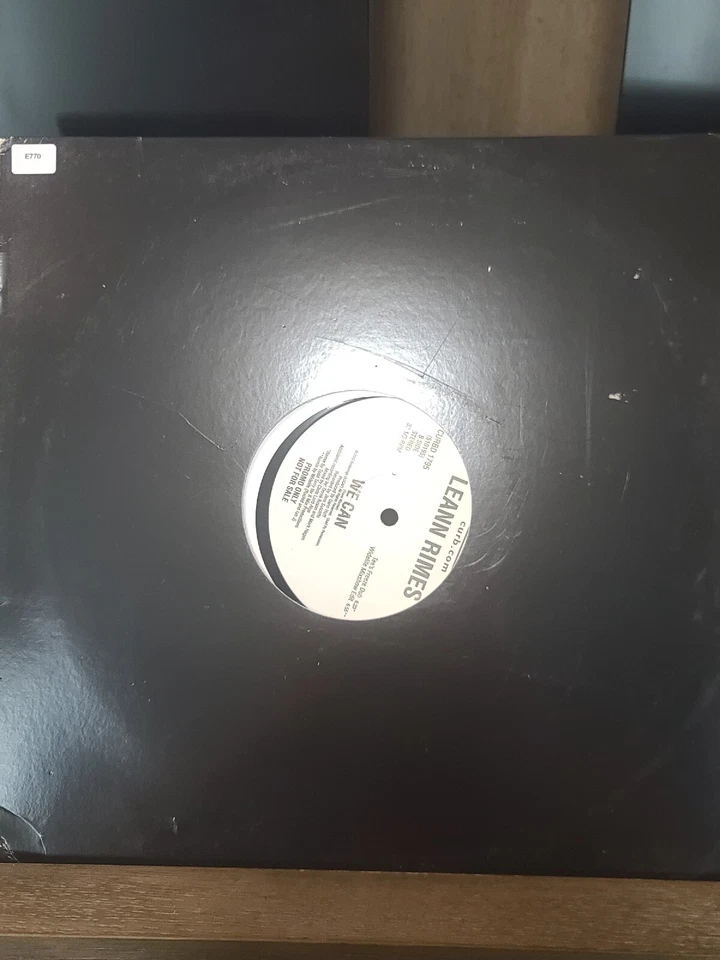 Leann Rimes We Can Curb 2003 promo 12 inch VG+ todd terry wildlife HOUSE electro Foto 2 de 4