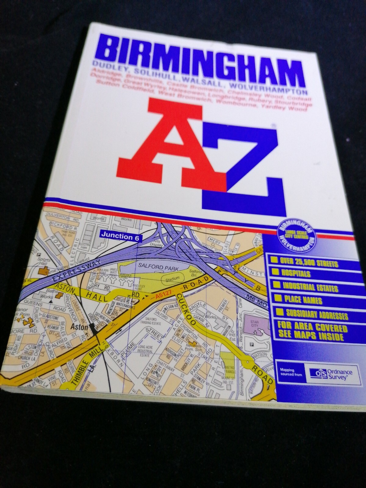 A-Z Birmingham Street Atlas by a-Z Geographers (Paperback, 1995)