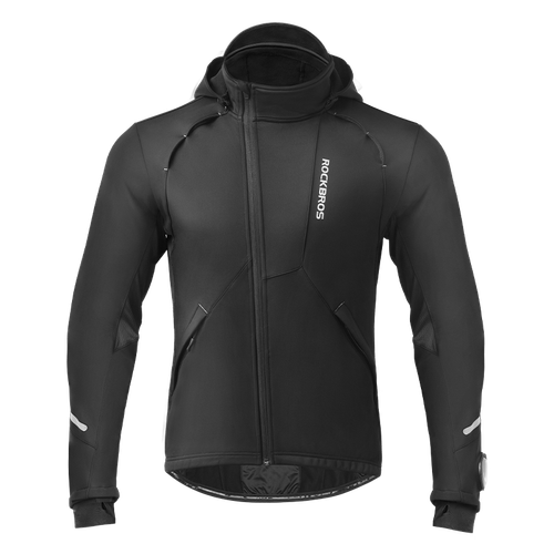 Winter Bicycle Outdoor Cycling Jersey Fleece Windproof Warm Sportswear - Picture 13 of 17