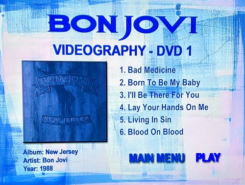 BON JOVI The Music Video Anthology 1984-2009 4 DVD Set (Jon Richie Sambora Solo) - Imagen 7 de 24