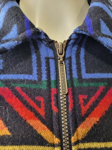 Pendleton Originals Jacket - Mens Large - Chief Joseph Navajo Aztec Western - Picture 8 of 11