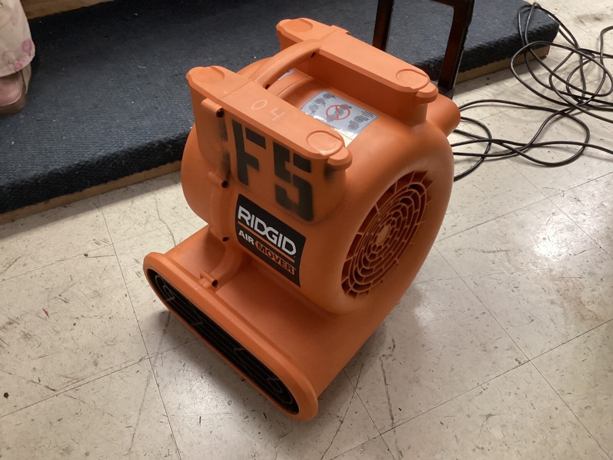 Ridgid 3 Speed Air Mover AM25601 Carpet Drier, Carpet Fan Look