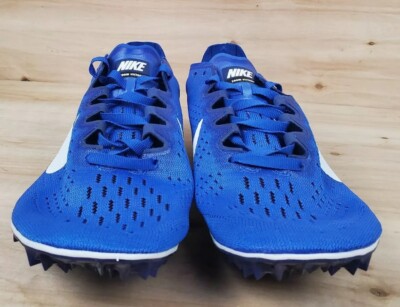 Nike Zoom Victory Hyper Royal Blue Mens 14 Track Spikes Shoes Fast
