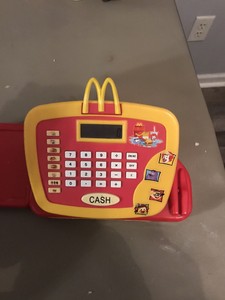 caja registradora mcdonalds juguete
