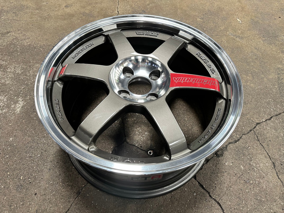 New 17x8 ET40 4x100 AOW Te37 SAGA SL (4 Wheel) fit HONDA TOYOTA