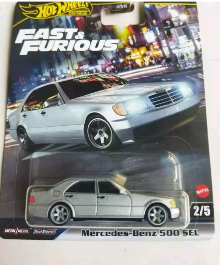 ミニカー Hot Wheels Mercedes-Benz 500 SEL Mercedes-Benz 500 SEL* 2024 Hot Wheels Premium Fast