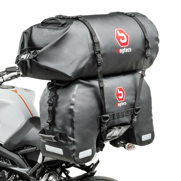 Hecktasche SX45 + GepäCkrolle RB50 FüR Yamaha MT-07 / Tracer 700 95L-image
