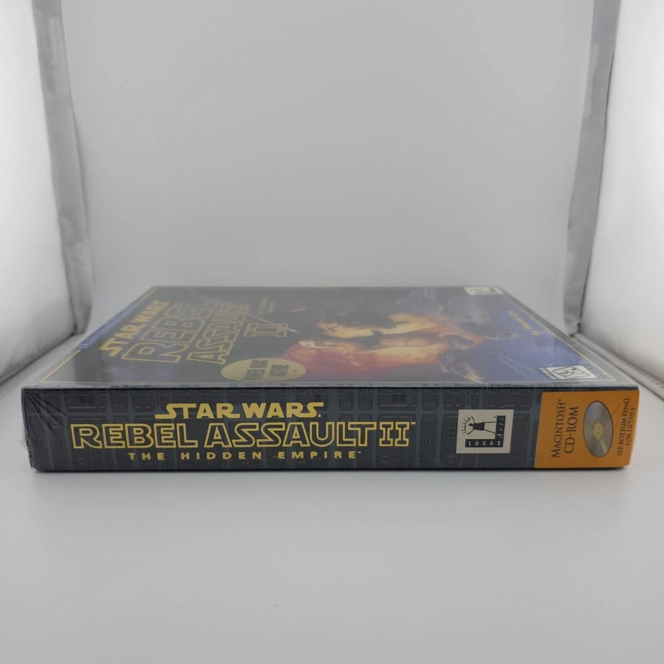 Star Wars: Rebel Assault II: The Hidden Empire, 1995, Big Box, New & Sealed - Image 4 of 4