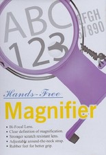 Handarbeitslupe /  Lupe zum Umhängen, nur 140gr.    # 2908