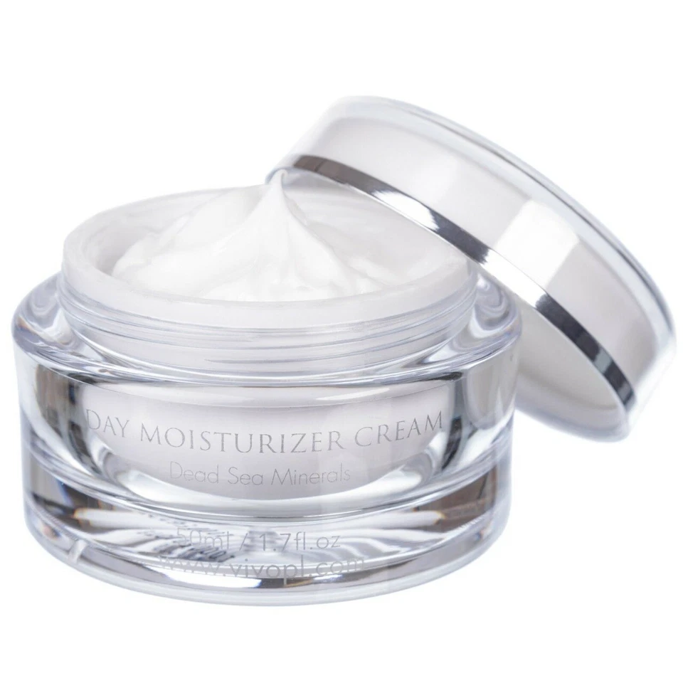 Vivo Per Lei Crema Facial de Día Crema Hidratante No Grasa Suave 1.7 OZ Juego de 2 Foto 2 de 2