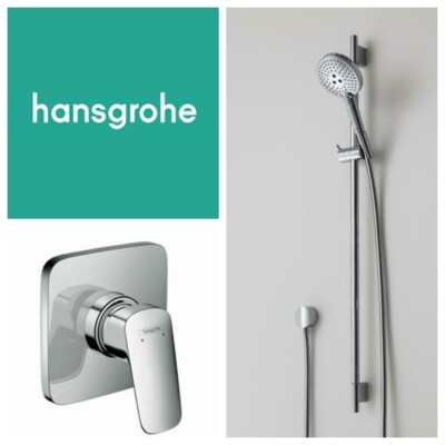 Hansgrohe Raindance Select S120 Shower Set 650mm Logis Single lever mixer set