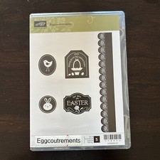 Stampin' Up Eggcountrements Stamp Set Retired