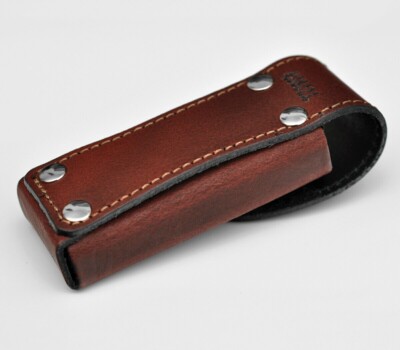 NEW Victorinox Swiss Army BROWN LEATHER Pouch for SWISSTOOL SPIRIT