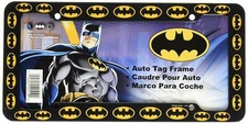 Chroma Graphics Batman Logo Plastic Plate Frame