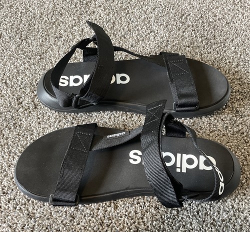 Adidas Men Comfort Sandal Slipper Black 