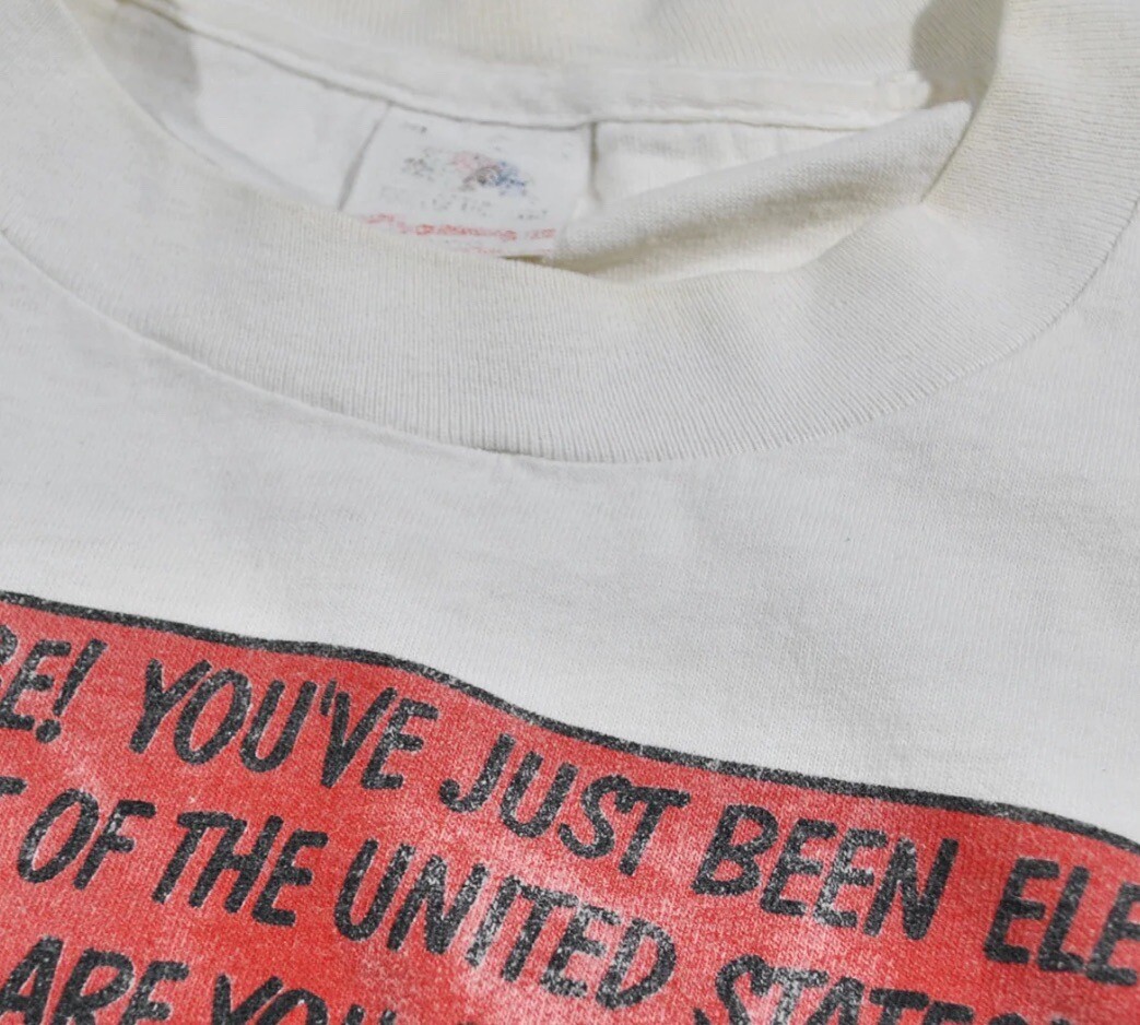 Vintage George Bush 1988 Presidential Election Disney World Shirt Size X-Large image 3