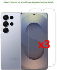 3x Samsung Galaxy S25 Ultra Screen Protector w/ cloth